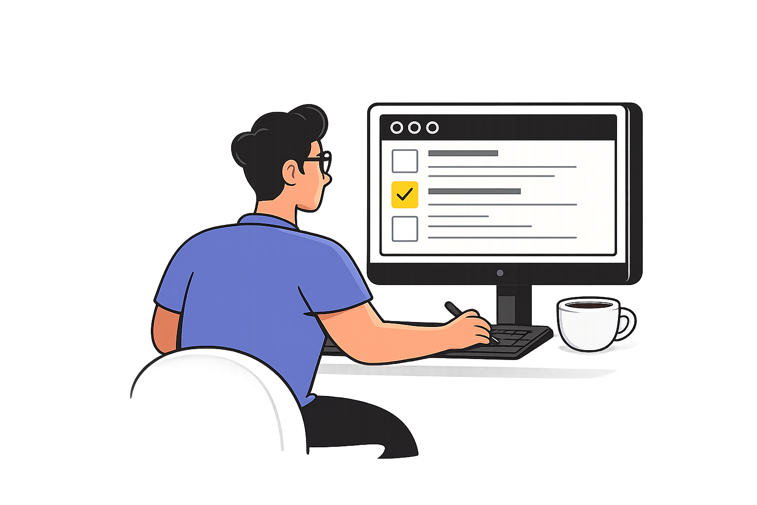 Trabajando en proyecto